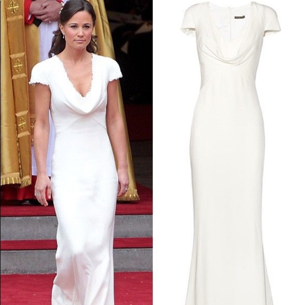 COPY - Alexander McQueen floor length wedding gown